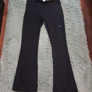 Nike Women's Black Flared Leggings